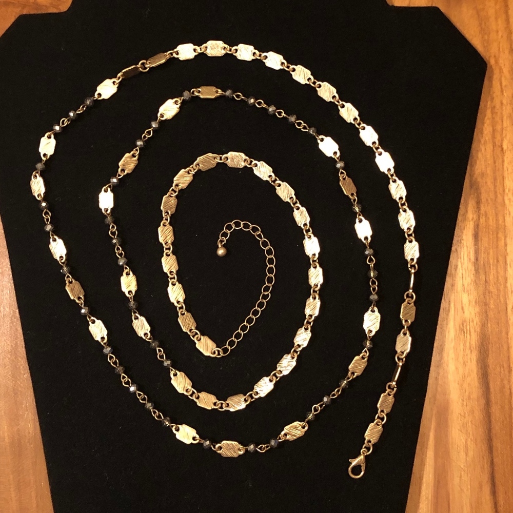 ⭐️FWP  Necklace in Antique Gold Finish